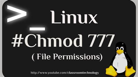 chmod 777 command|the chmod command is used to.